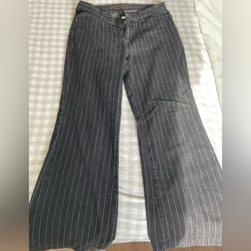 Ralph Lauren Pinstripe Jeans